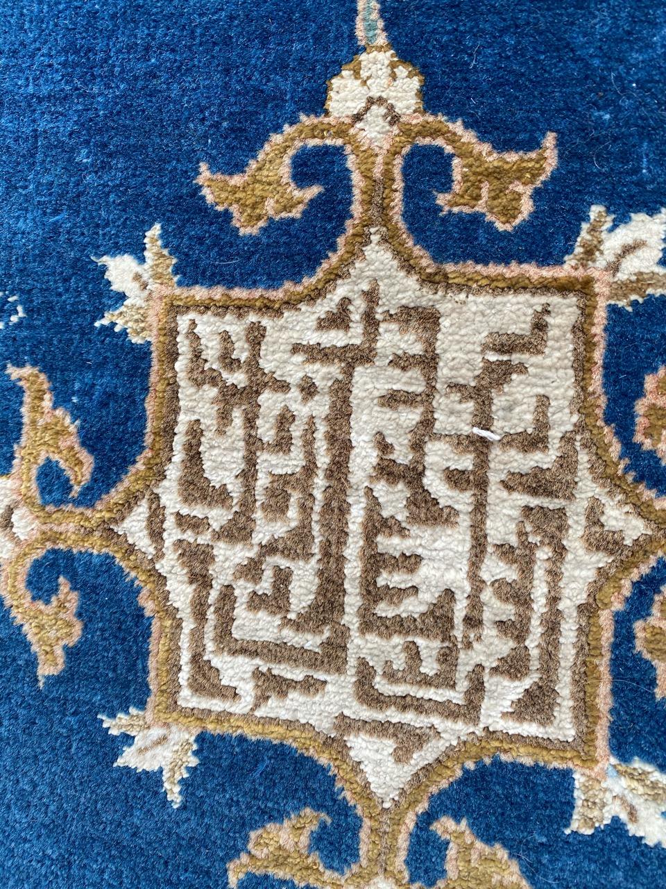 Bel tappeto vintage Qom in vendita 5