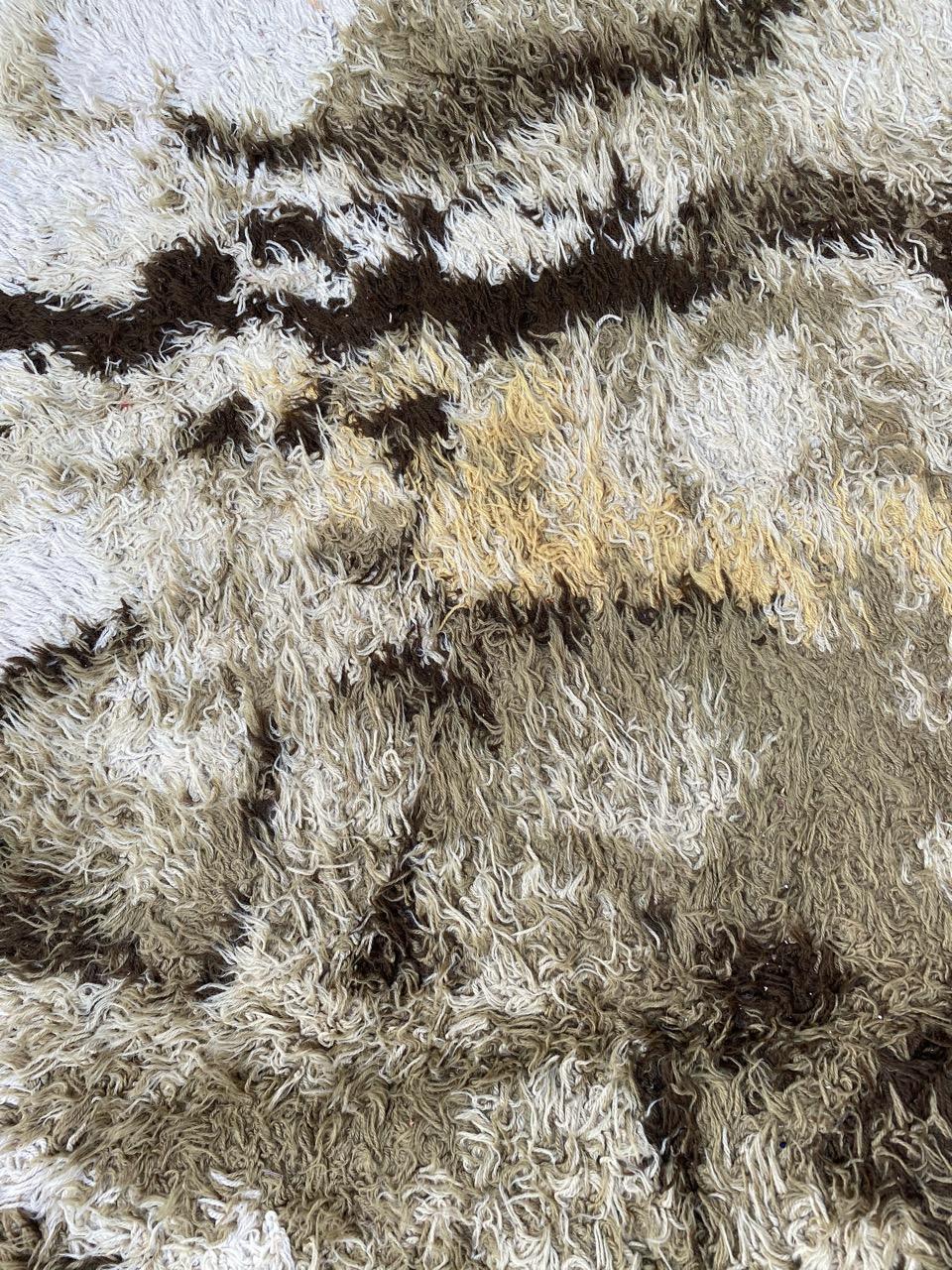 Bobyrugs schöner skandinavischer Vintage-Teppich aus den 1970er Jahren im Angebot 7