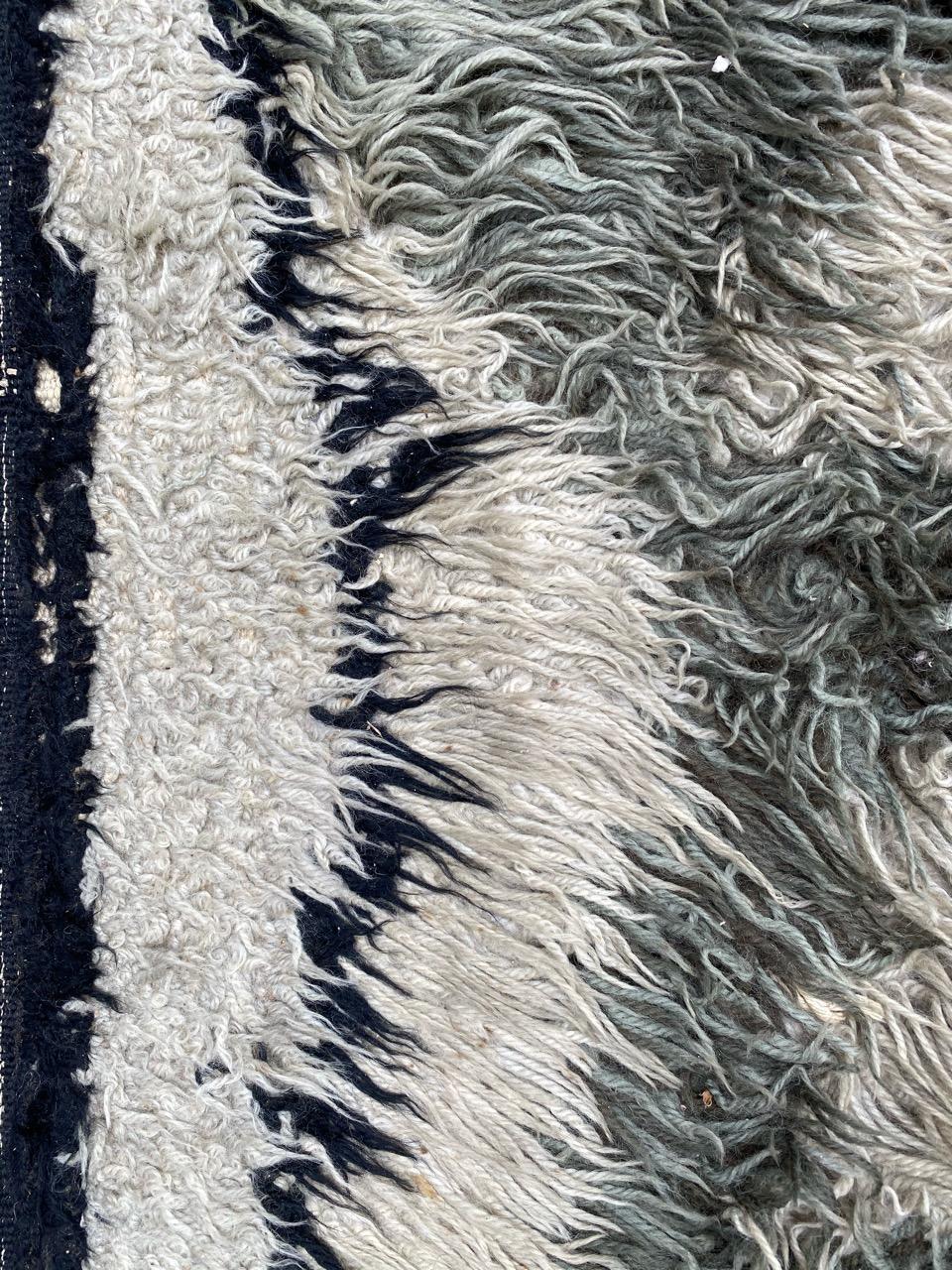 Magnifique tapis scandinave vintage des années 70 en vente 4