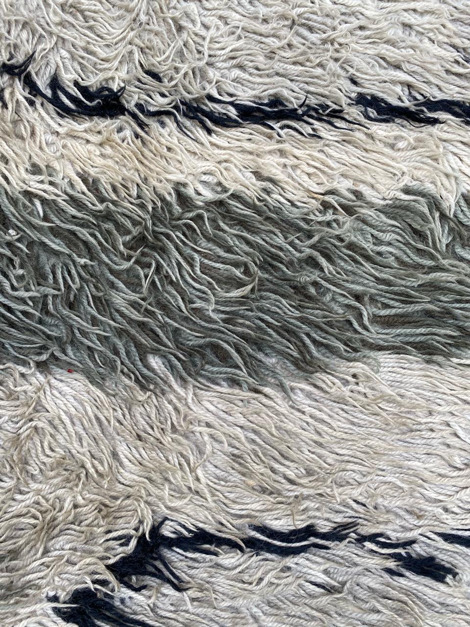 Magnifique tapis scandinave vintage des années 70 en vente 5