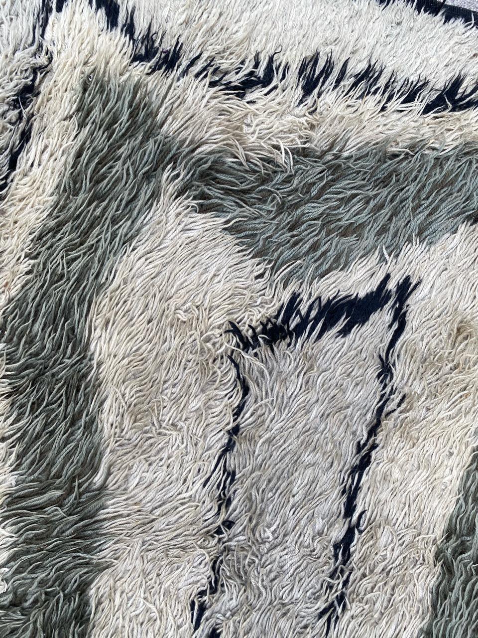 Magnifique tapis scandinave vintage des années 70 en vente 7