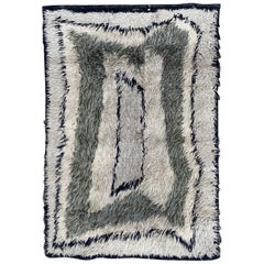 Nice Used Scandinavian 70’s Rug