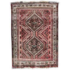 Bobyrugs schöner Vintage-Shiraz-Teppich