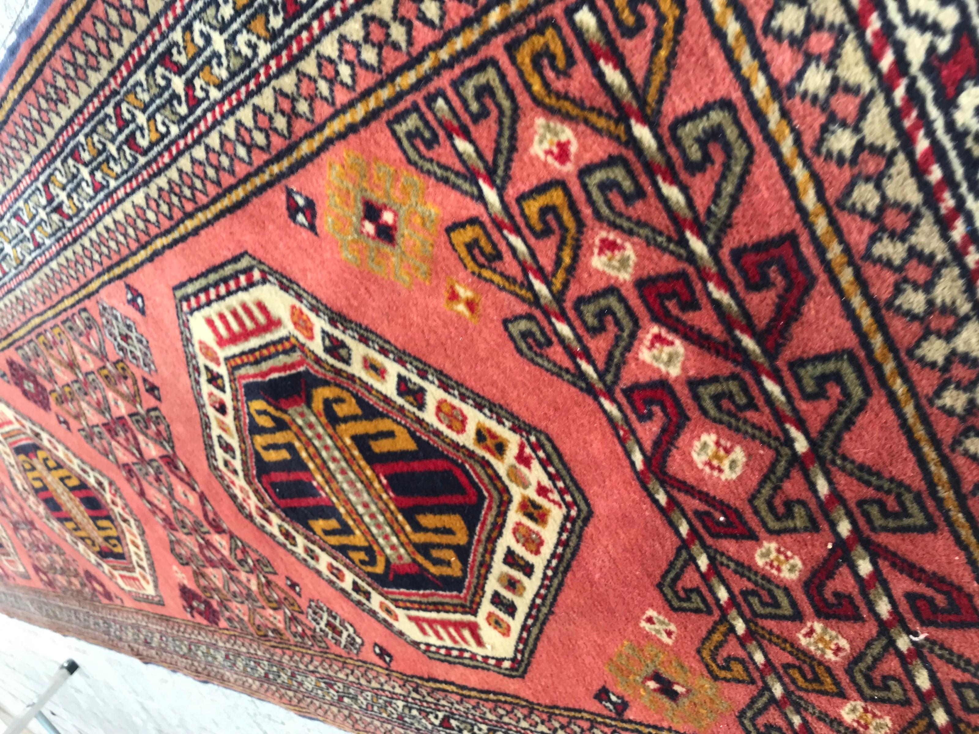 Bobyrug’s Nice Vintage Shirvan Caucasian Azerbaijan Runner For Sale 2