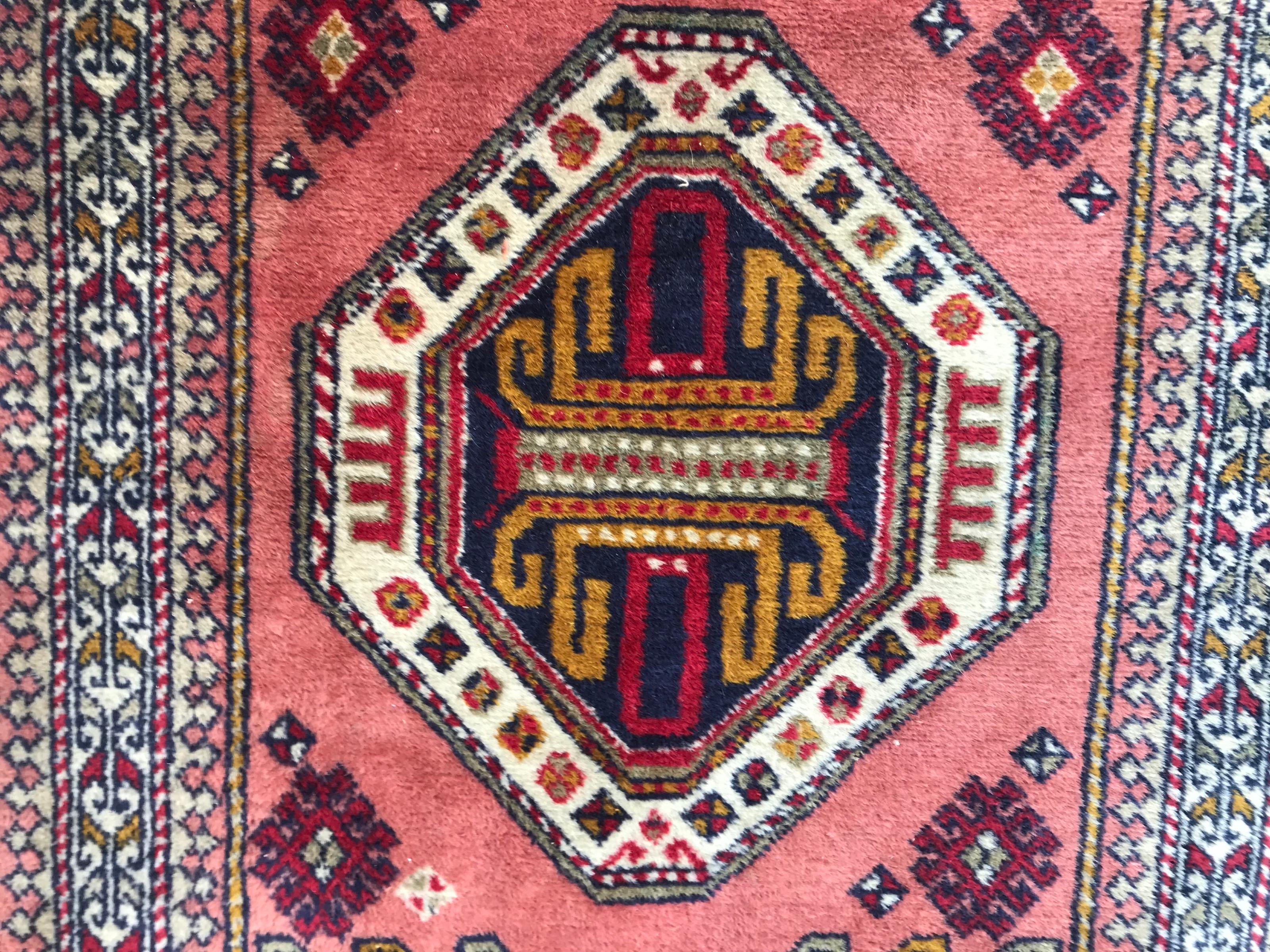 Kazak Nice Vintage Shirvan Caucasian Azerbaijan Runner