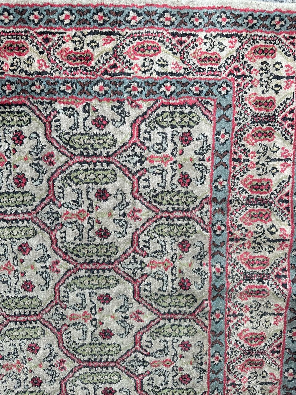 Cotone Un bel runner vintage in seta sino persiana in vendita