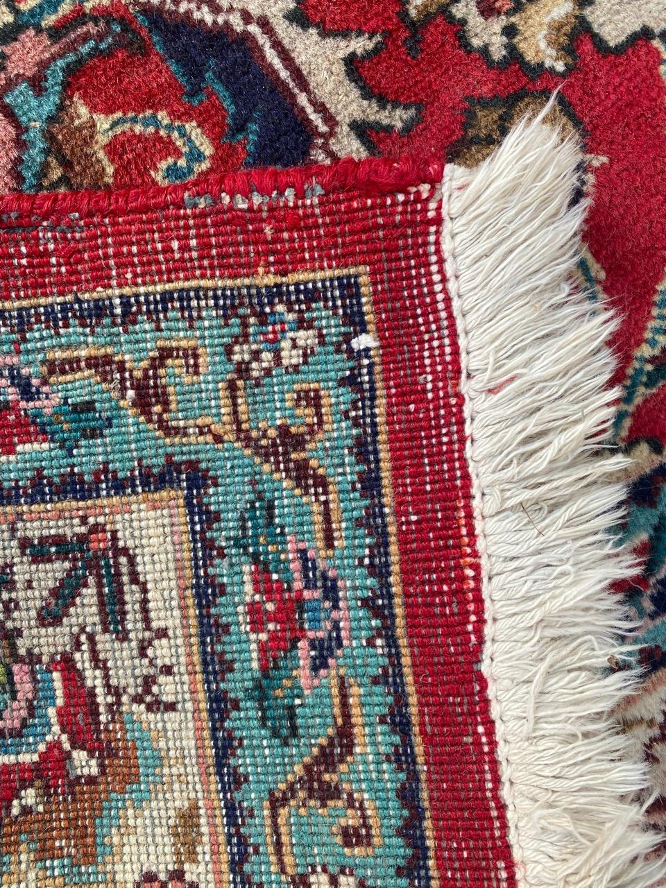 Bobyrug's Nice Vintage Tabriz Teppich im Angebot 13