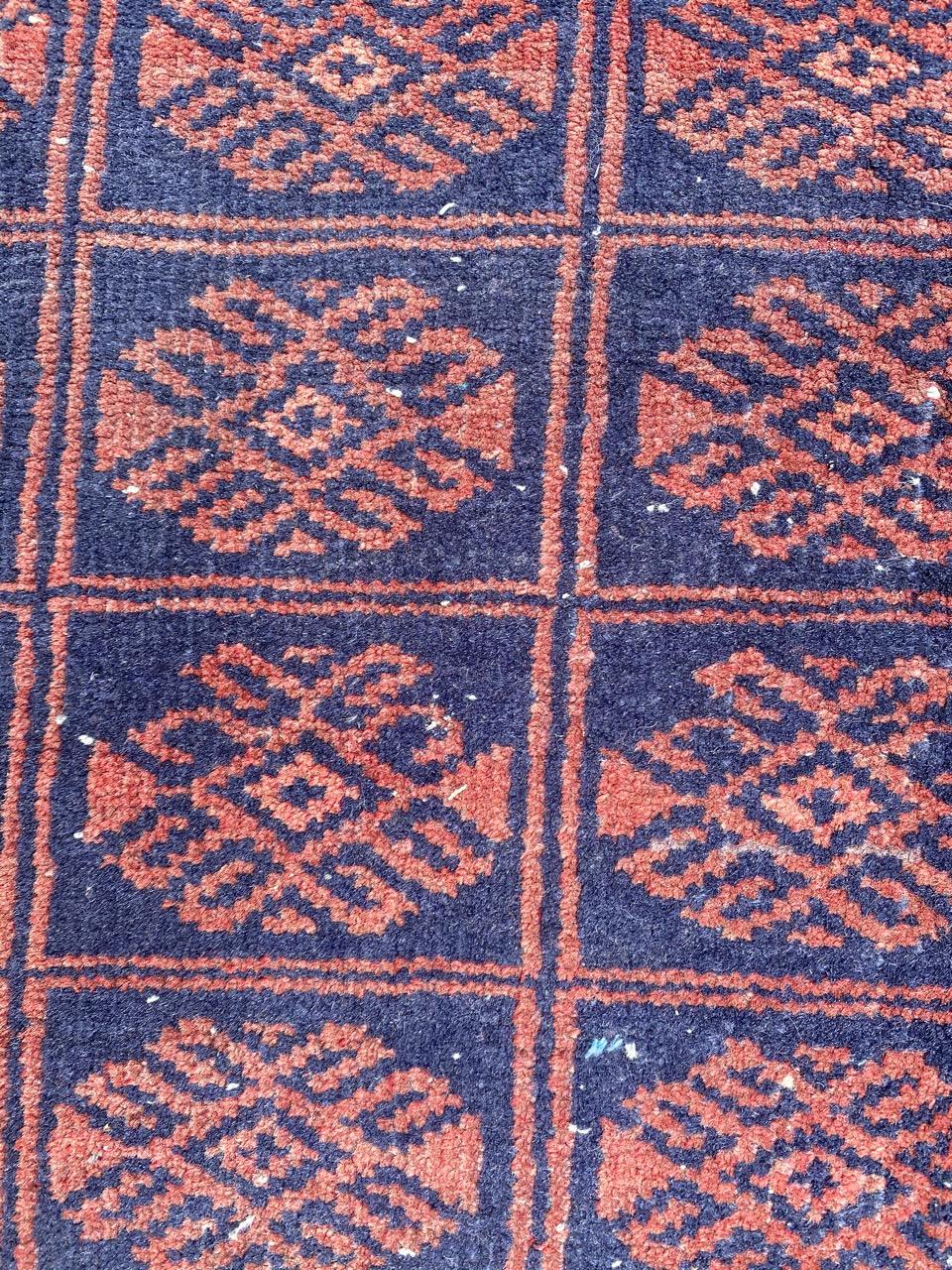 Schöner afghanischer Vintage Stammes-Baluch-Teppich 5