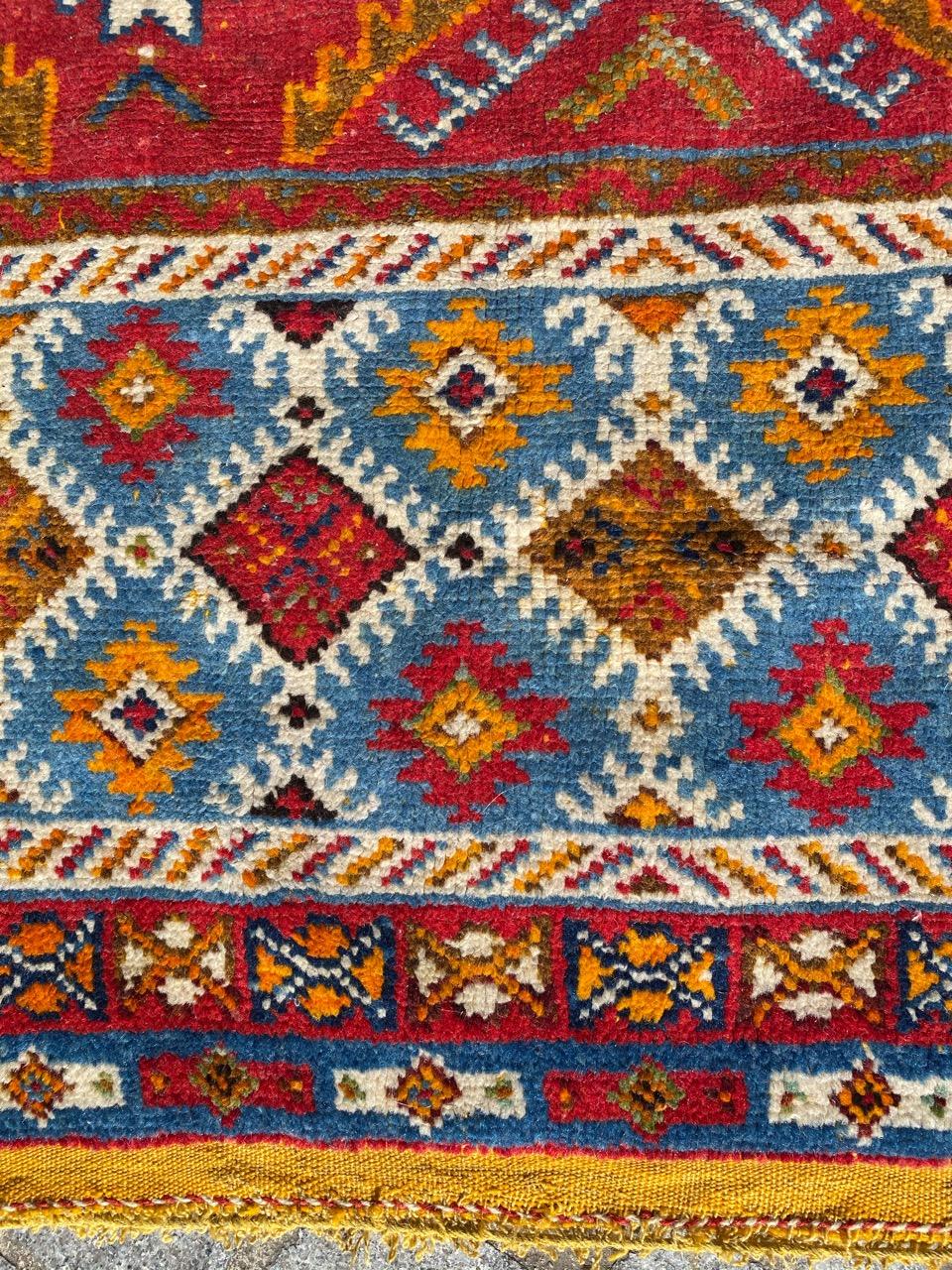 Nice Vintage Tribal Moroccan Rug 1