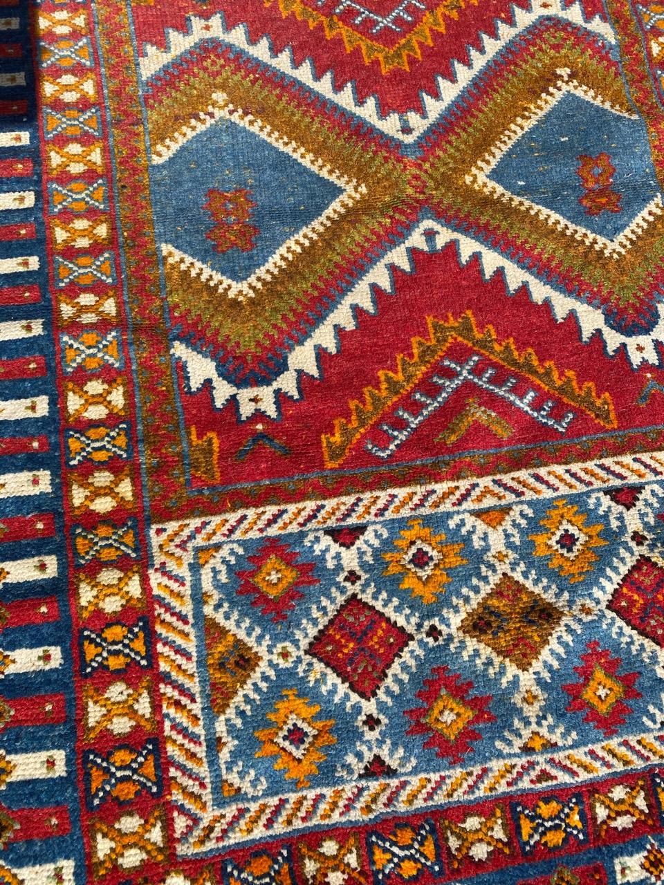 Nice Vintage Tribal Moroccan Rug 3