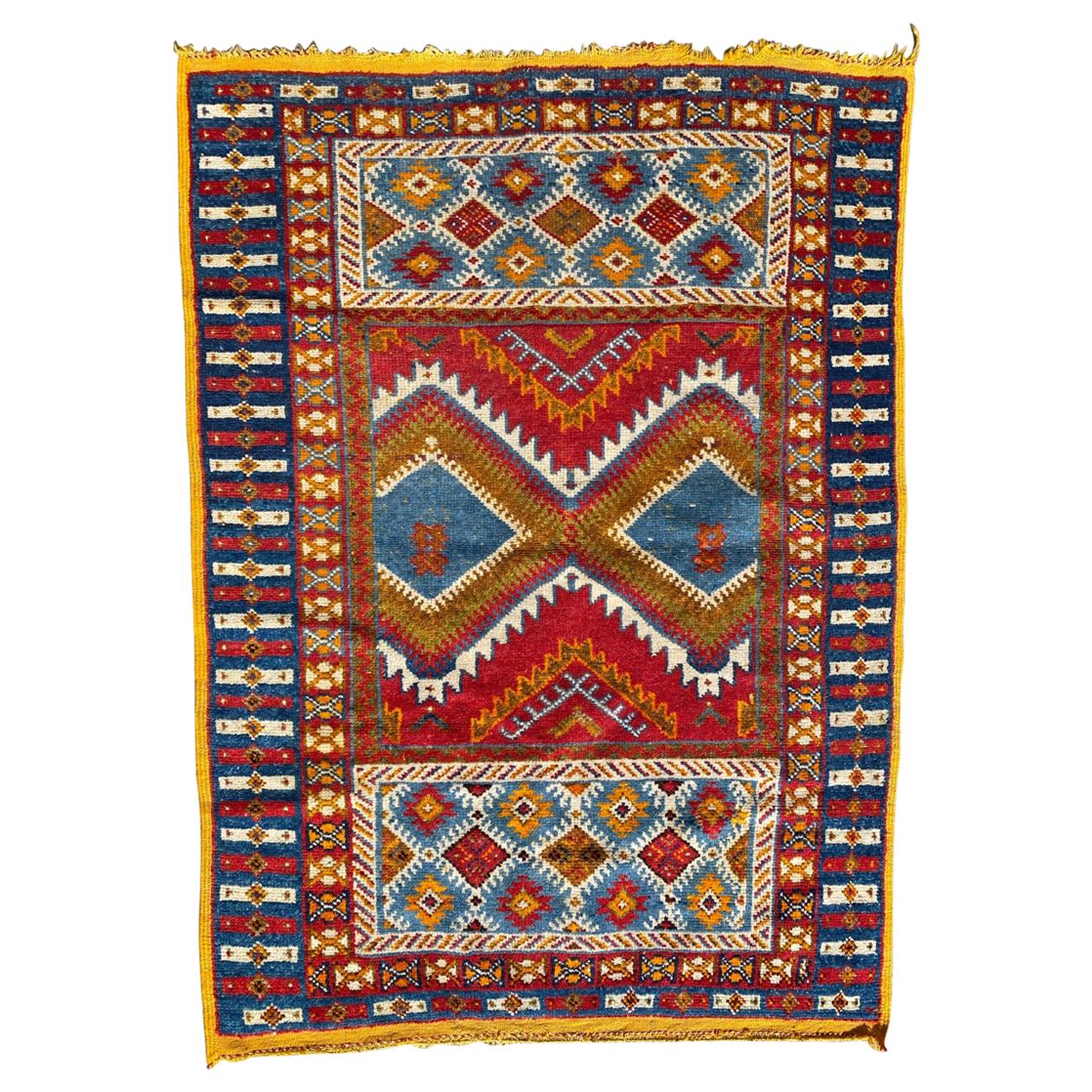 Nice Vintage Tribal Moroccan Rug