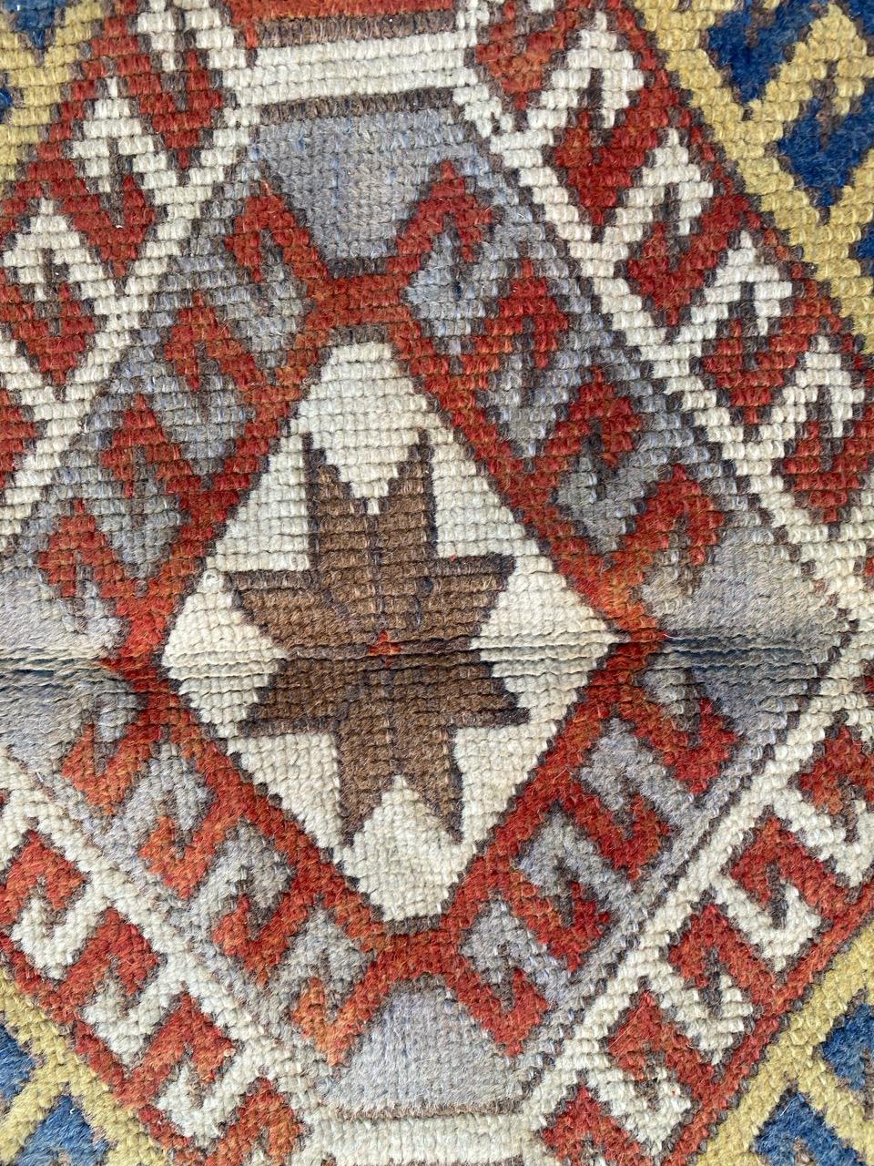 Bobyrug’s Nice Vintage Turkish Kars rug For Sale 2