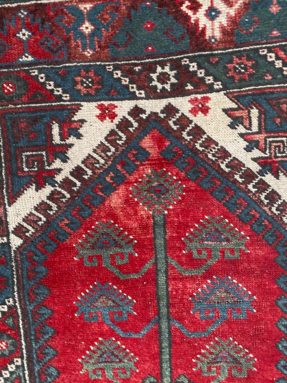 Nice Vintage Turkish Konya Rug For Sale 6
