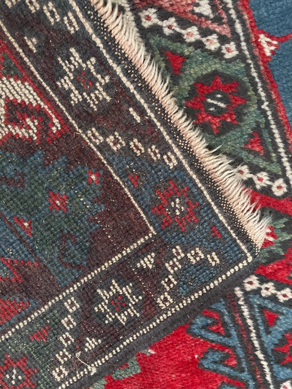 Nice Vintage Turkish Konya Rug For Sale 7