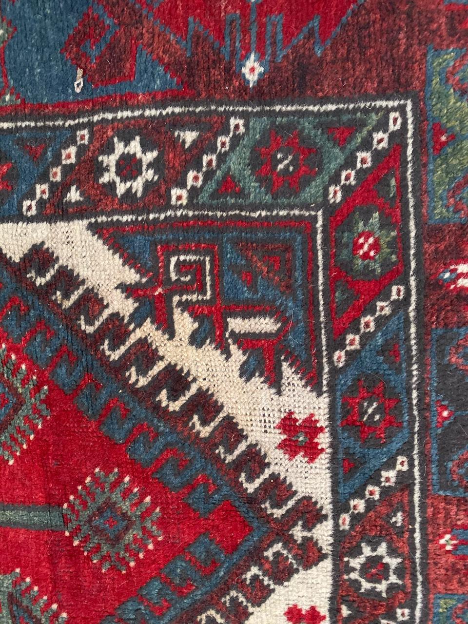 20th Century Nice Vintage Turkish Konya Rug For Sale