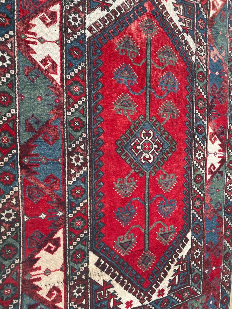 Nice Vintage Turkish Konya Rug For Sale 2