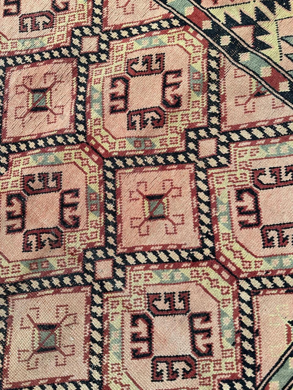 Bobyrug's Nice Vintage Türkischer Teppich im Angebot 7