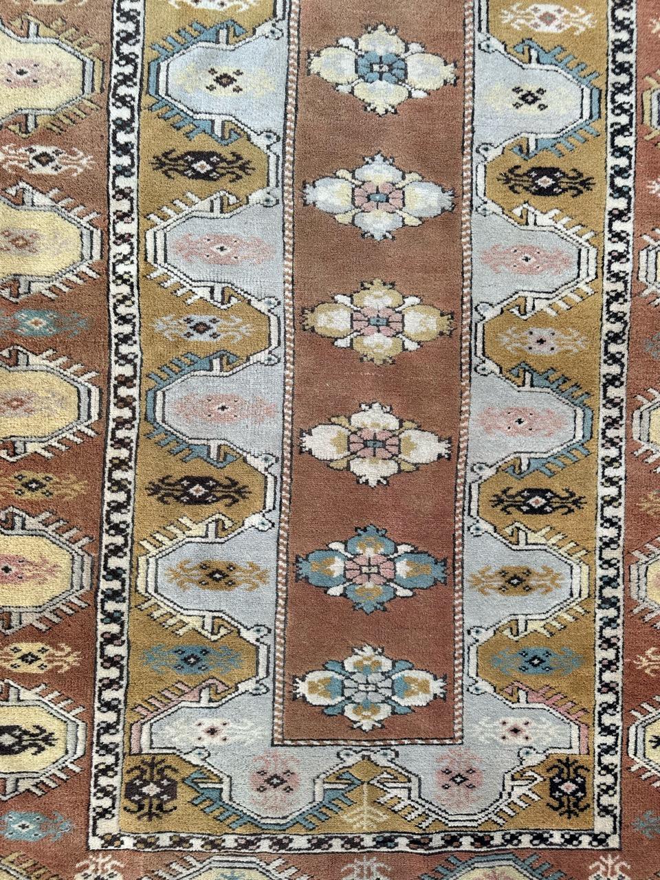 Il bel tappeto turco vintage di Bobyrug in vendita 6