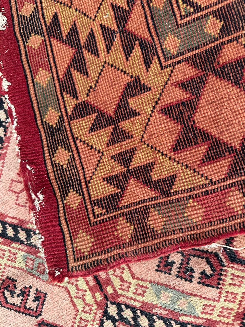 Bobyrug's Nice Vintage Türkischer Teppich im Angebot 10