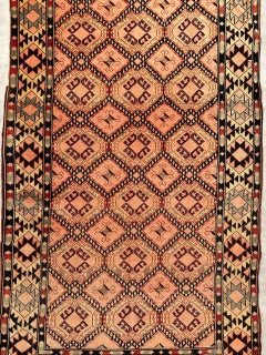 Bobyrug’s Nice Vintage Turkish Rug