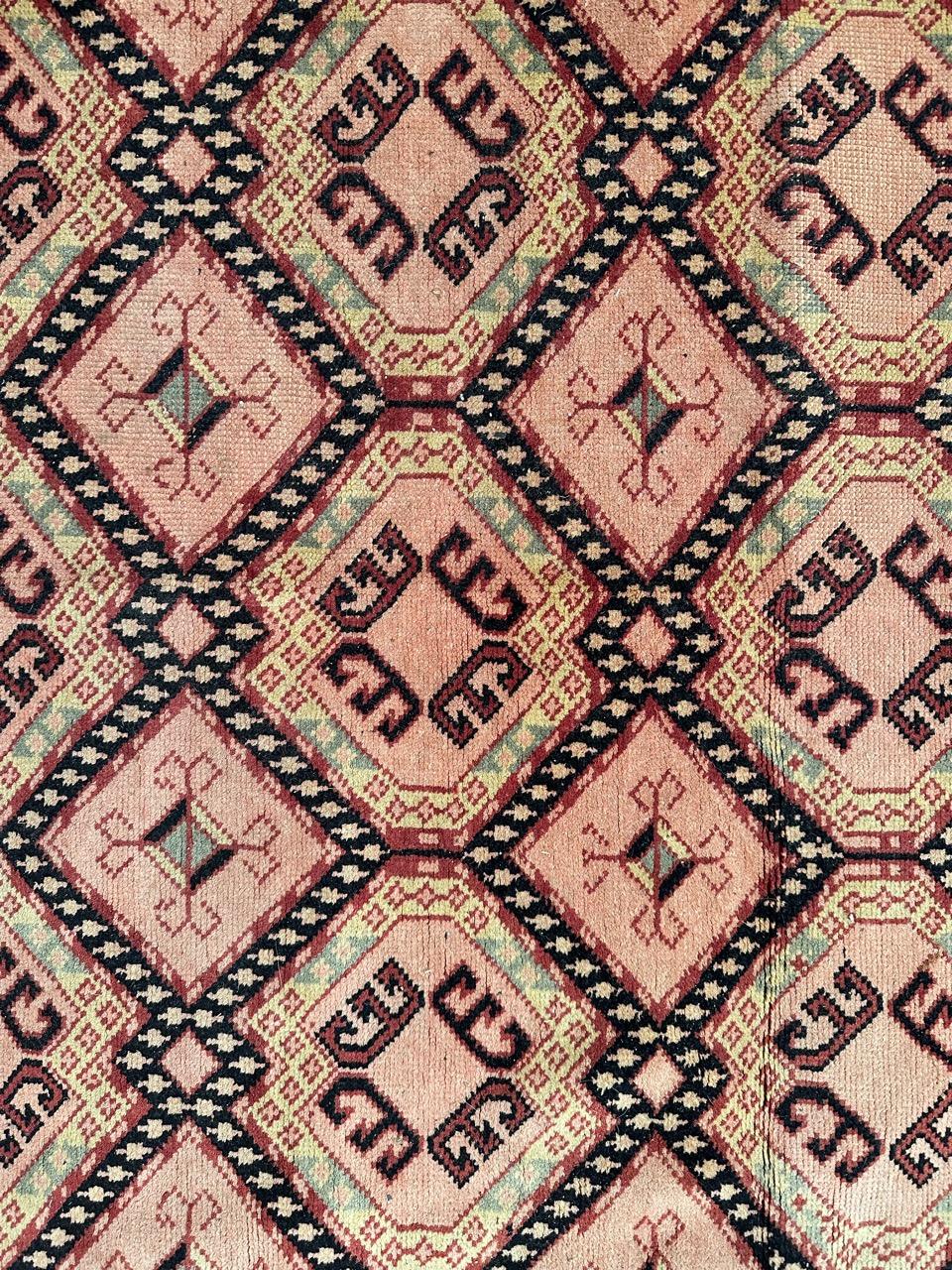 Bobyrug's Nice Vintage Türkischer Teppich im Zustand „Relativ gut“ im Angebot in Saint Ouen, FR
