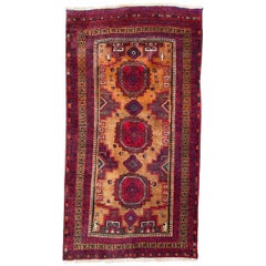 Beau tapis de baluchon turc vintage