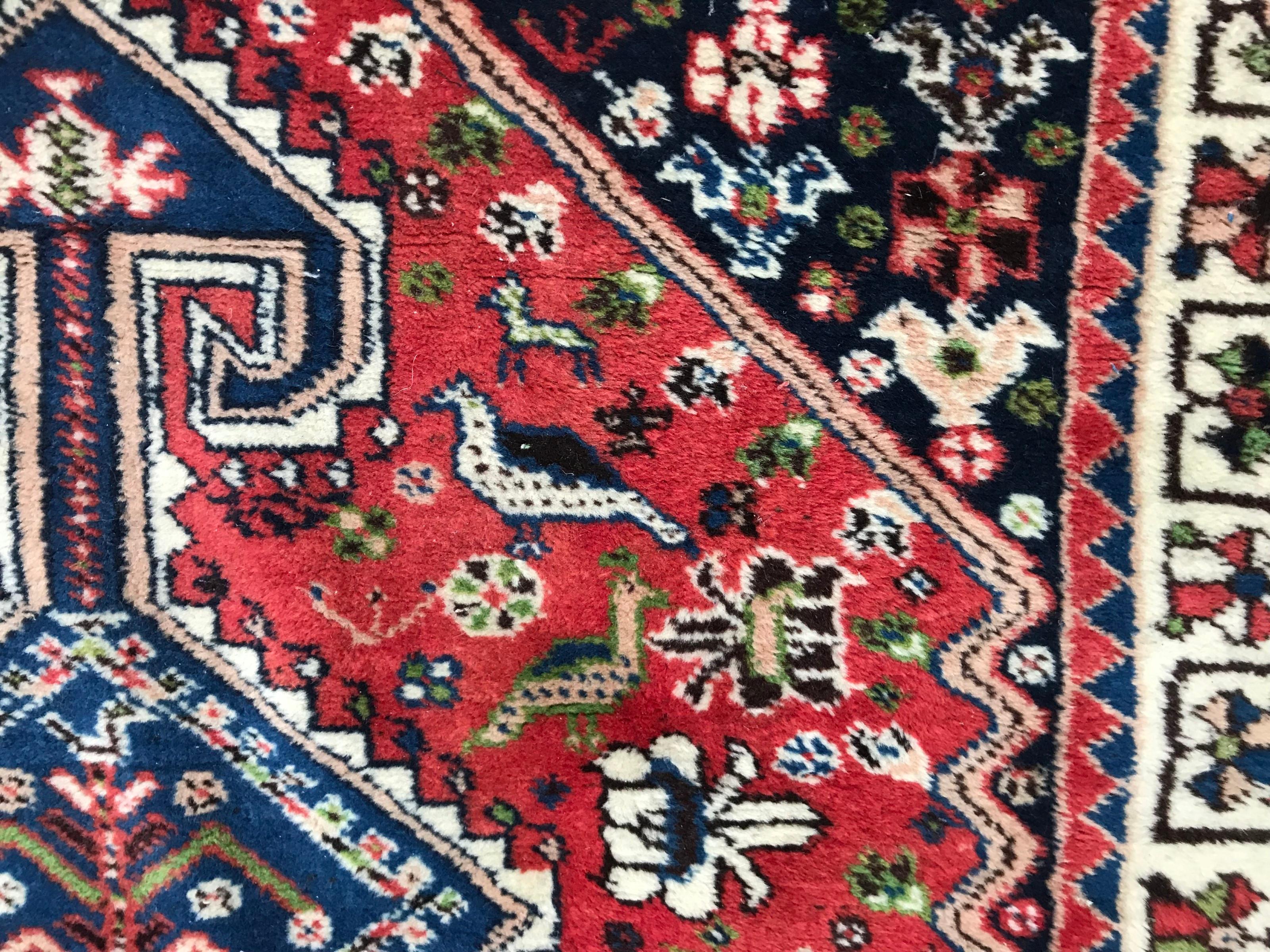 Kazak Nice Vintage Yalameh Rug For Sale