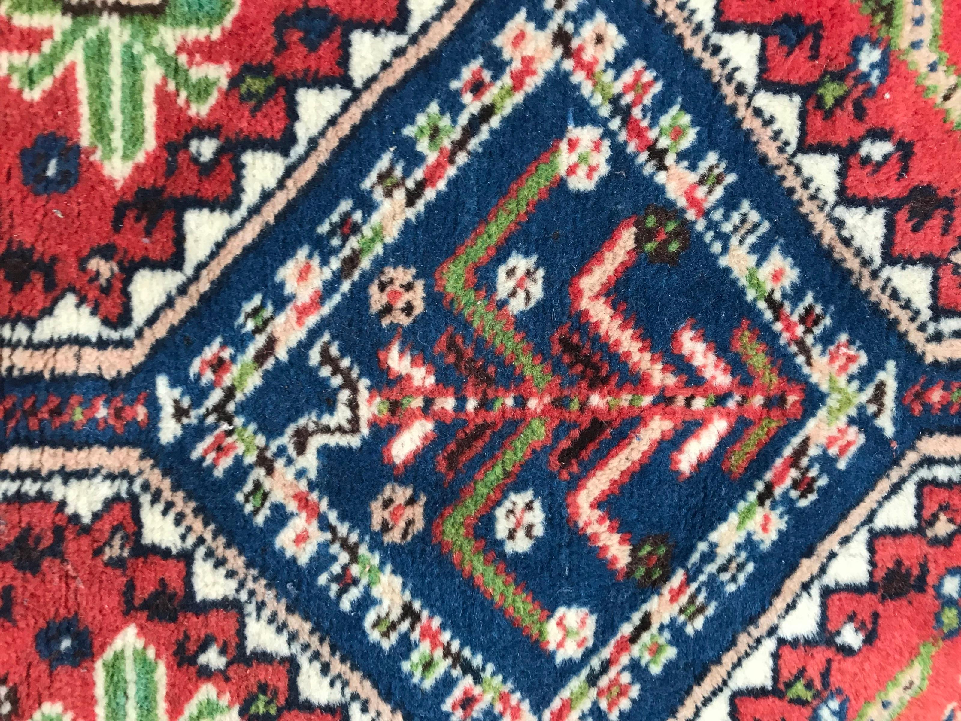 Nice Vintage Yalameh Rug For Sale 1