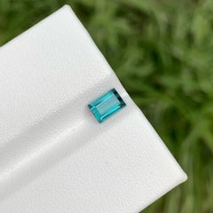 Nicely Blue Tourmaline Loose Gemstone 0.95 Carats Tourmaline for Making Jewelry