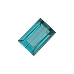 Nicely Blue Tourmaline Loose Gemstone 0.95 Carats Tourmaline for Making Jewelry