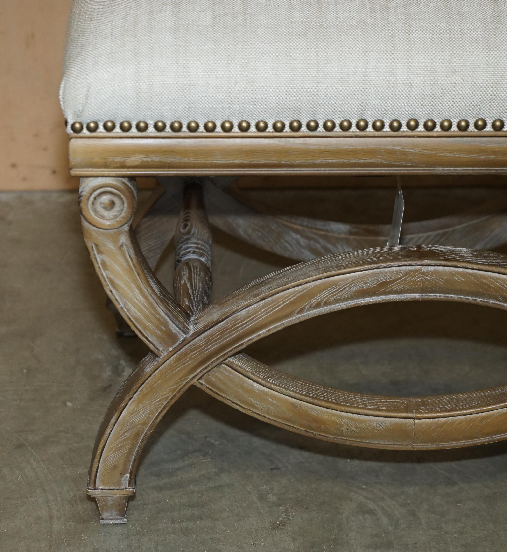 Hand-Crafted NICELY CRAFTED REGENCY STYLE DRESSiNG TABLE OR PIANO STOOL For Sale