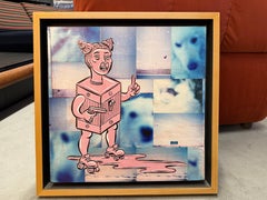 Nicely framed Graffiti Art