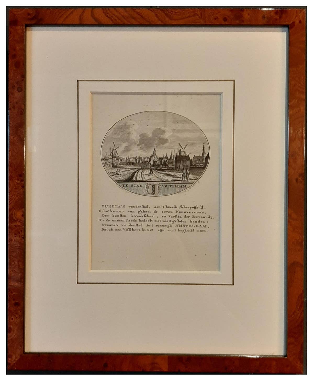Nicely Framed View on the 'Spaarndammerdijk' in Amsterdam, the Netherlands, 1795