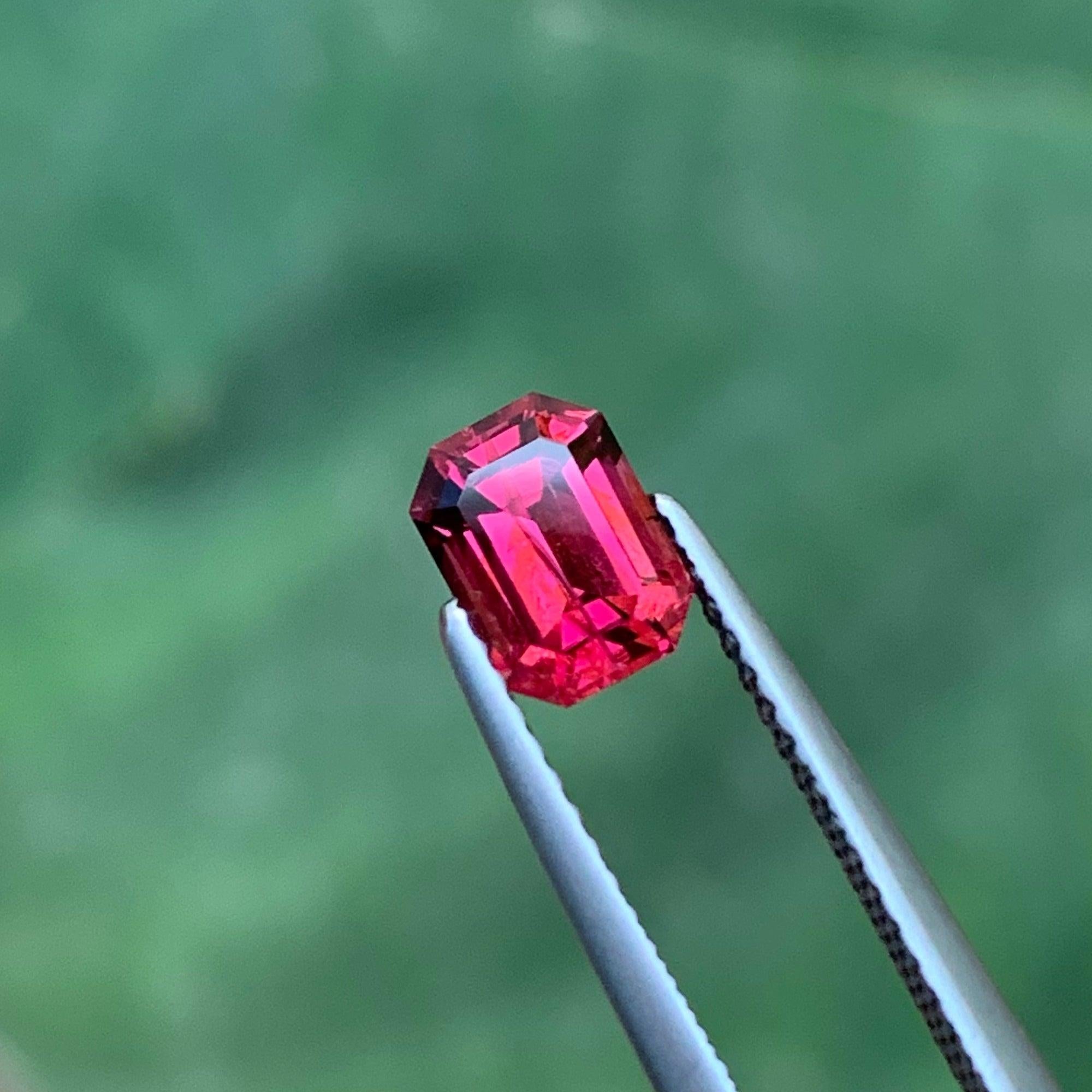 pinkish red stone