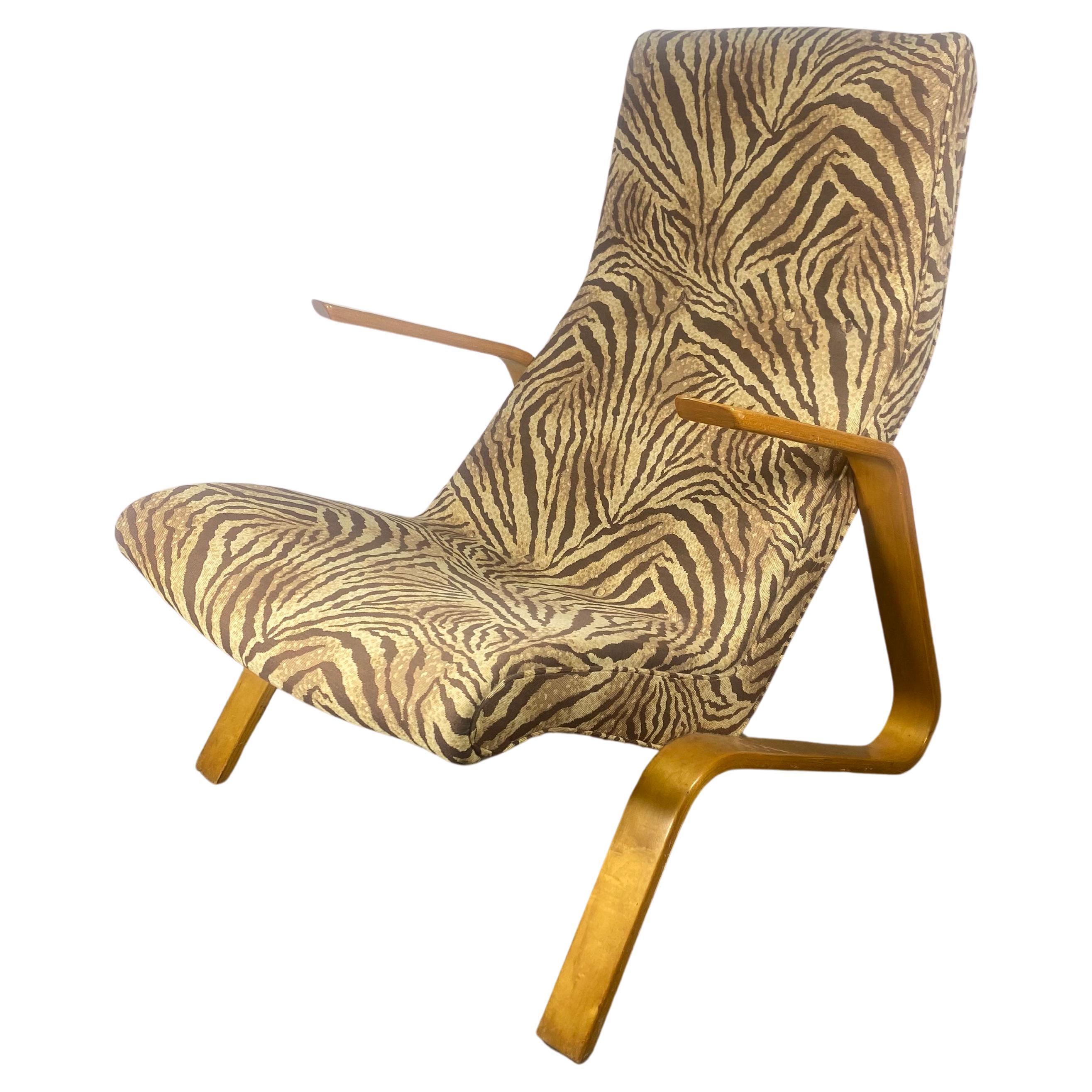 Nicely restored Eero Saarinen for Knoll Grasshopper Lounge Chair