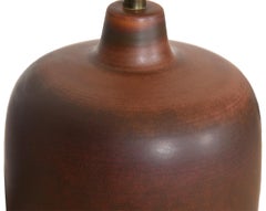 Nicely Sized Brown Table Lamp by Bostlund