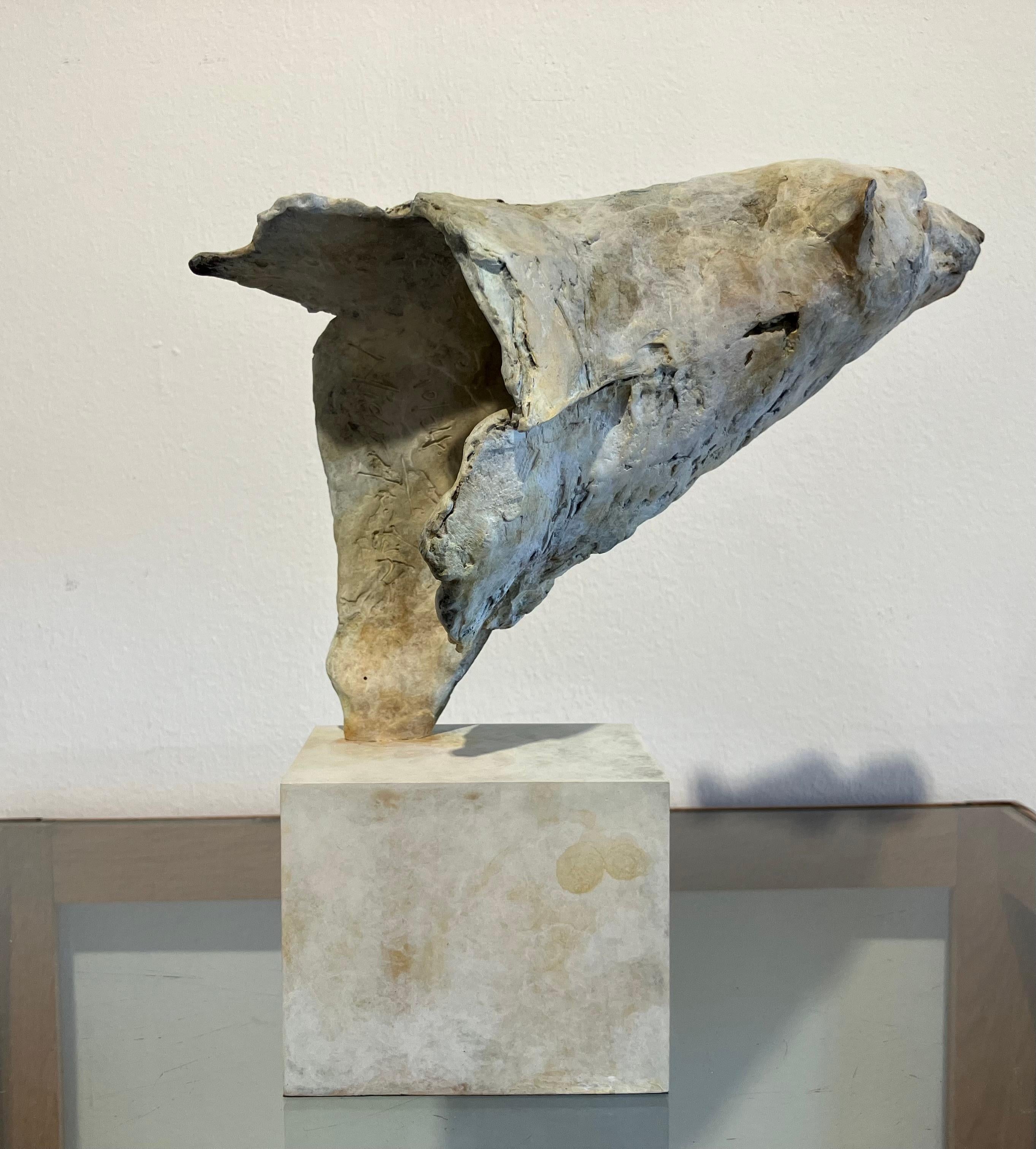 ''Orso artico'', scultura contemporanea in bronzo Ritratto di un orso artico in vendita 3