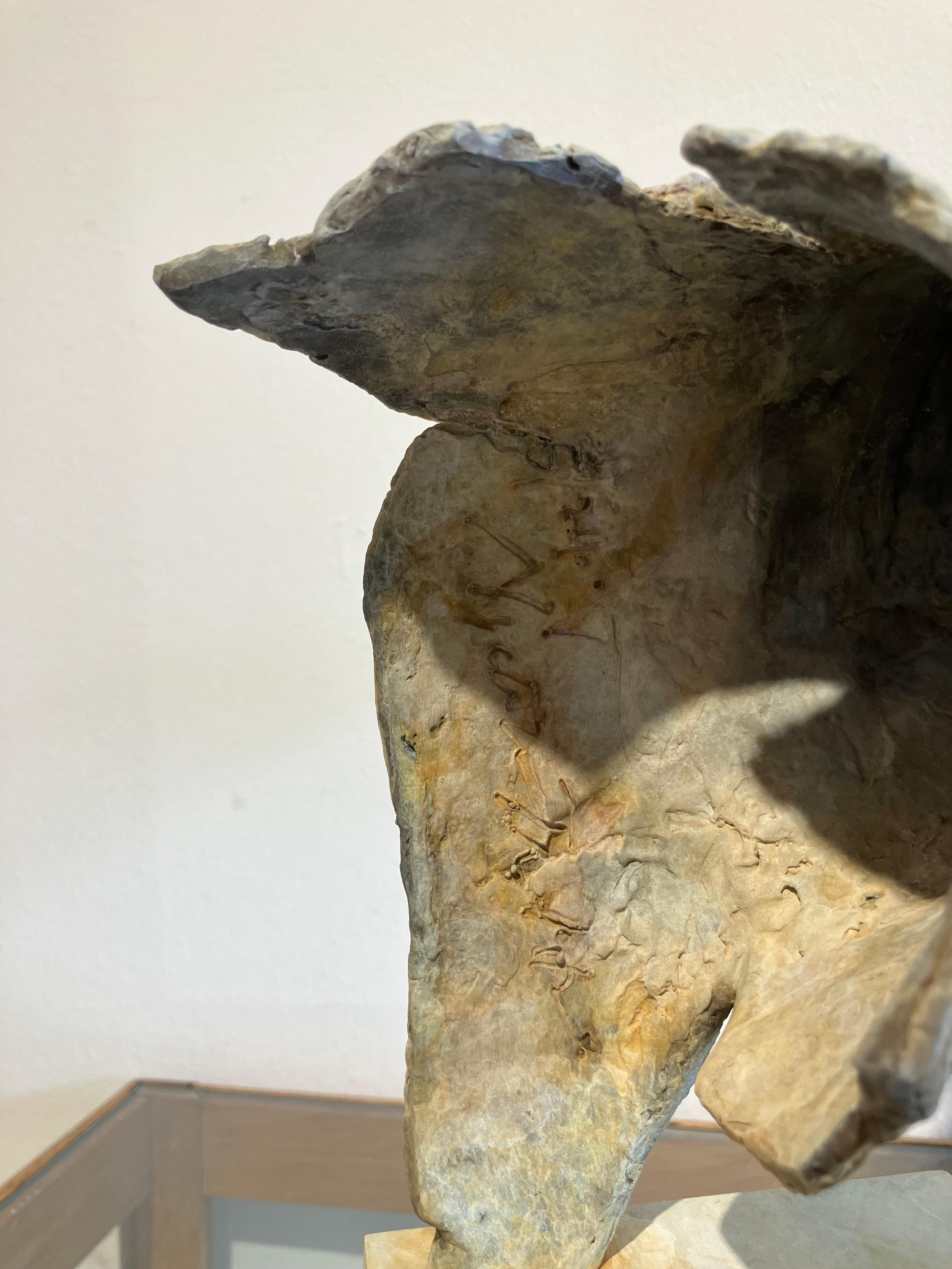 ''Arctic Bear'', Contemporary Bronze Sculpture Portrait of an Arctic Bear 6