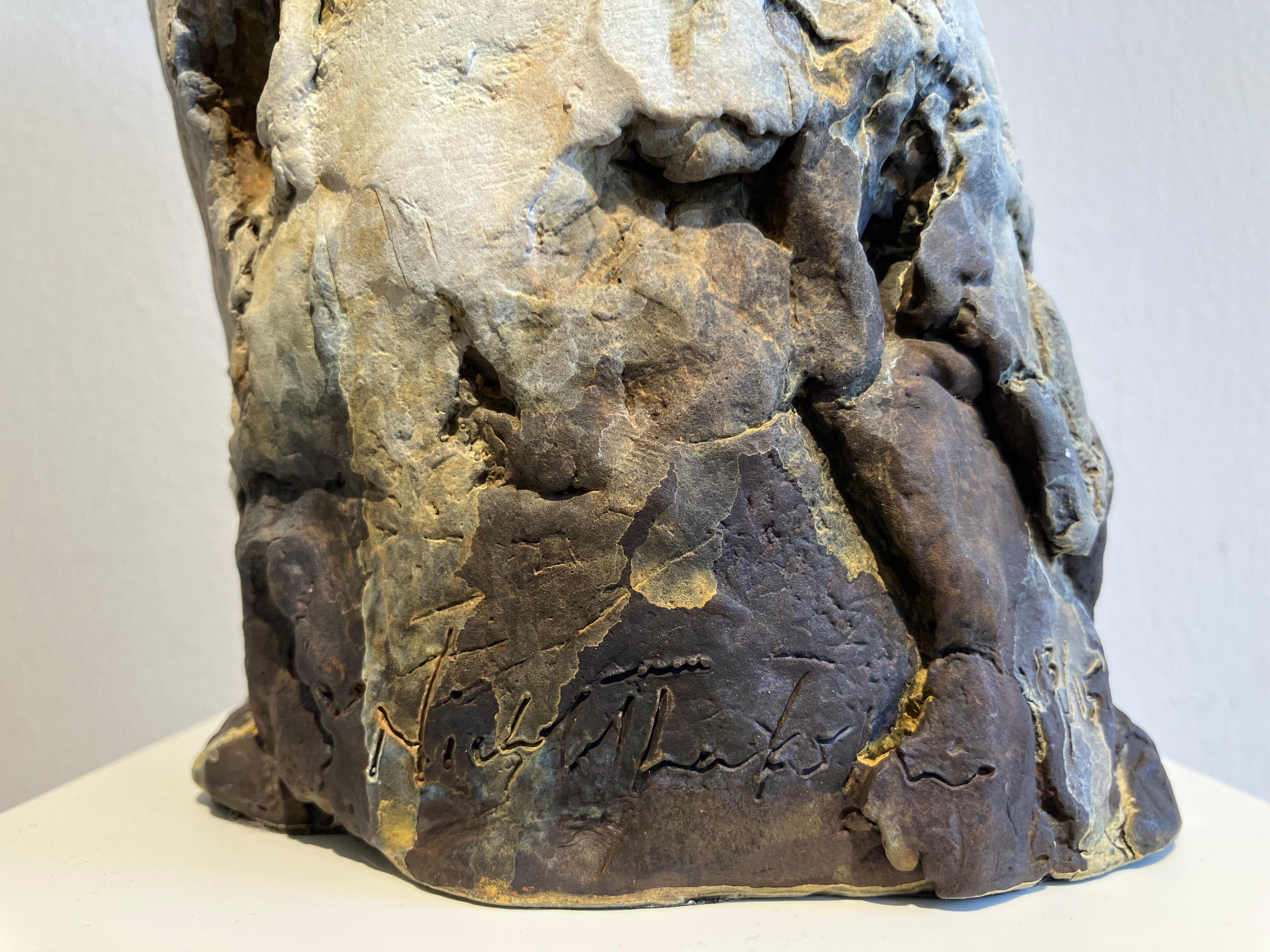 ''Sacred Langur 2'', scultura contemporanea in bronzo di un primate, una scimmia in vendita 5