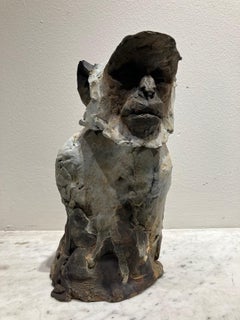 ''Sacred Langur 2'', Contemporary Bronze Sculpture of a Primate, Monkey