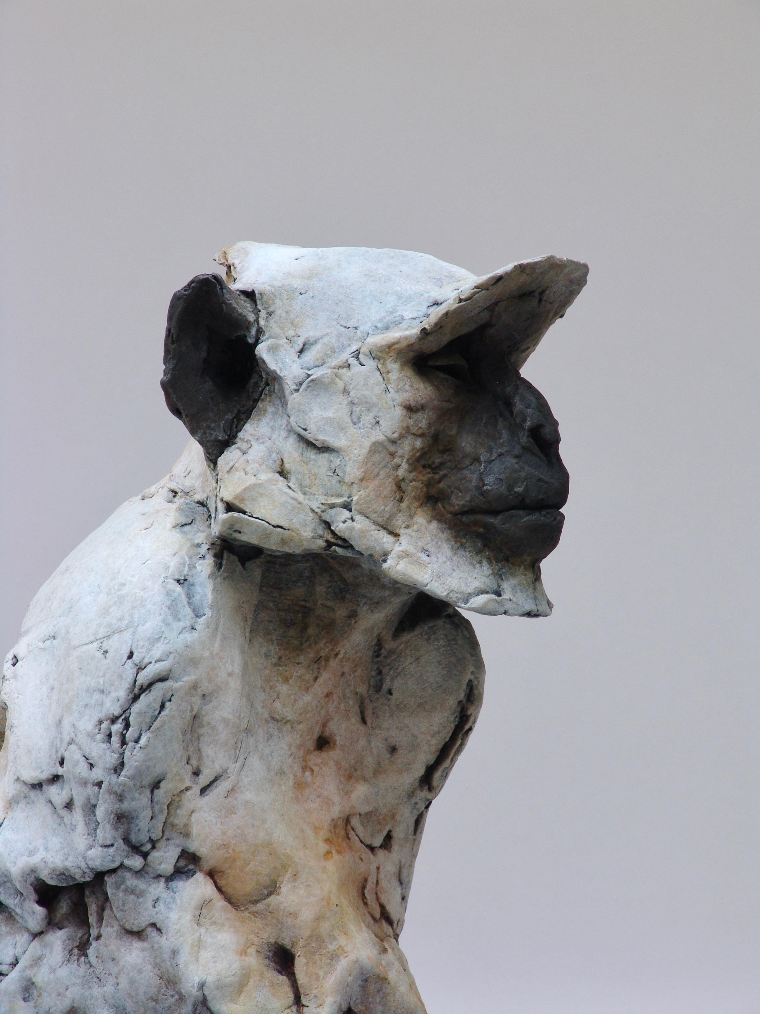 ''Sacred Langur 2'', Contemporary Bronze Sculpture of a Primate, Monkey 1