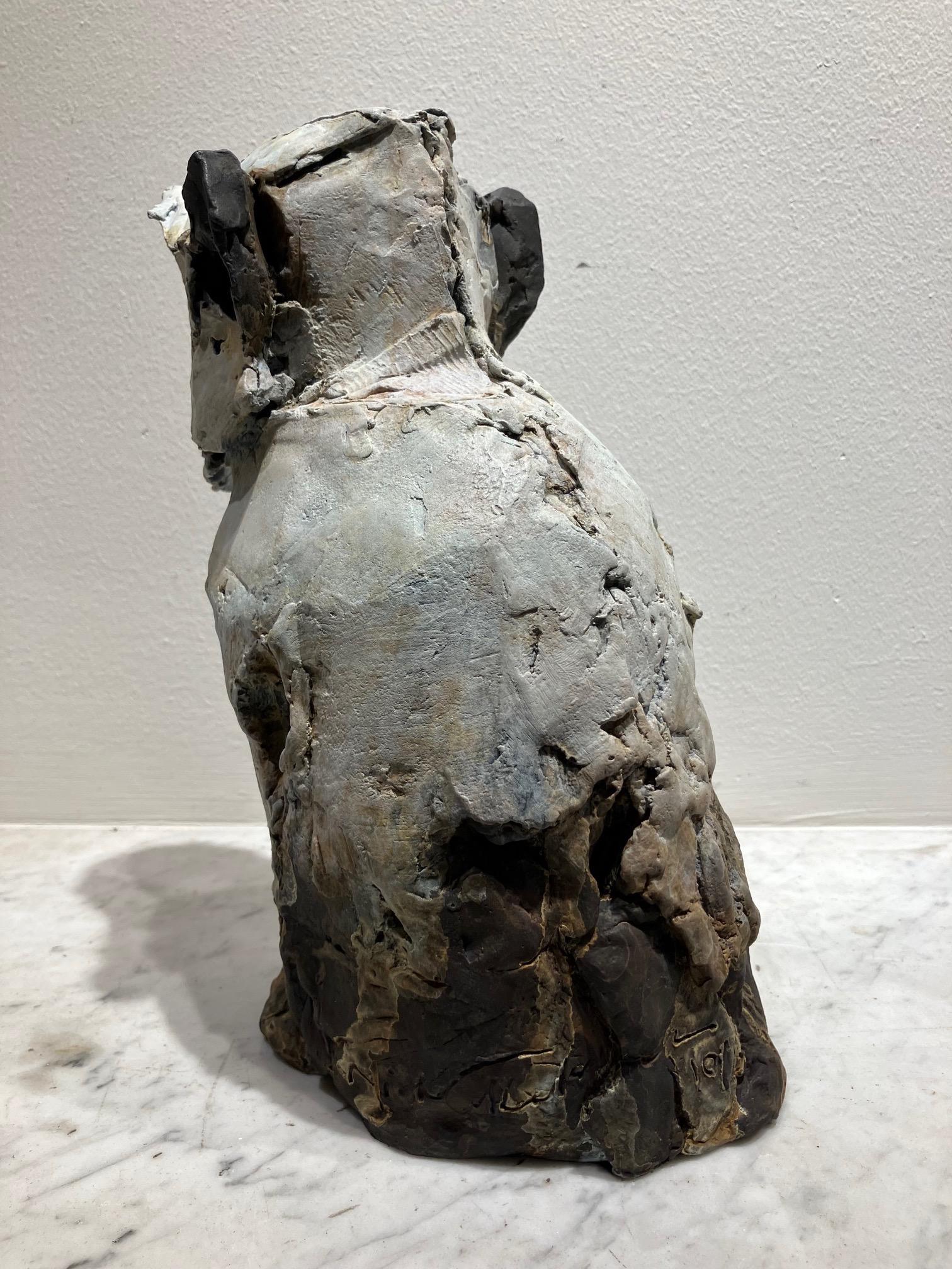 ''Sacred Langur 2'', Contemporary Bronze Sculpture of a Primate, Monkey 1