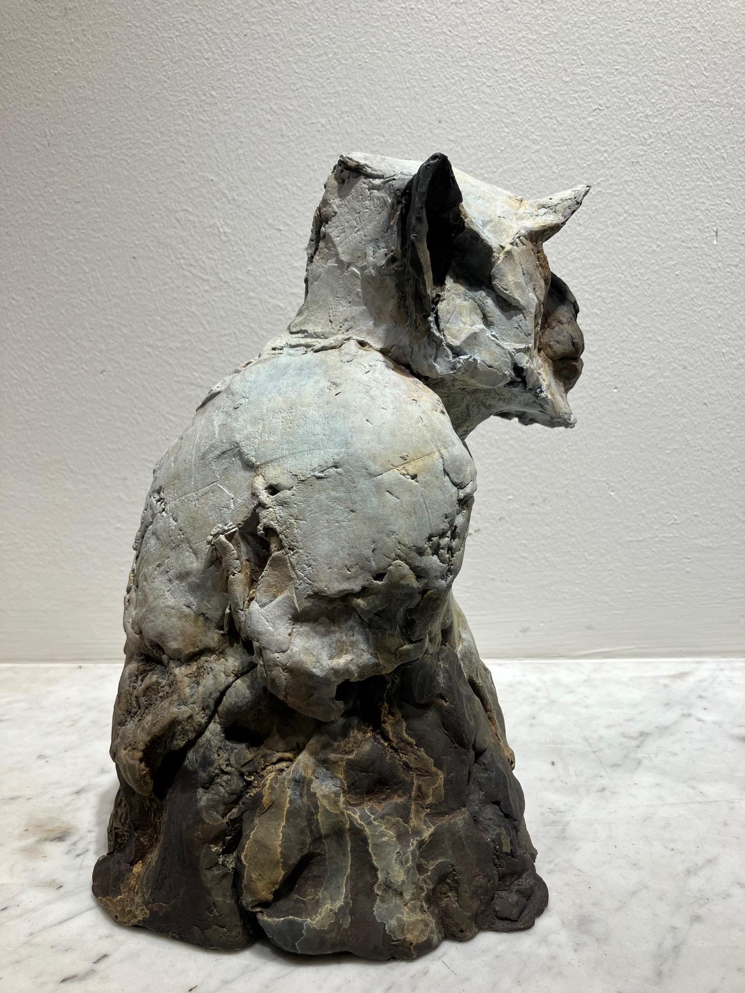''Sacred Langur 2'', Contemporary Bronze Sculpture of a Primate, Monkey 2