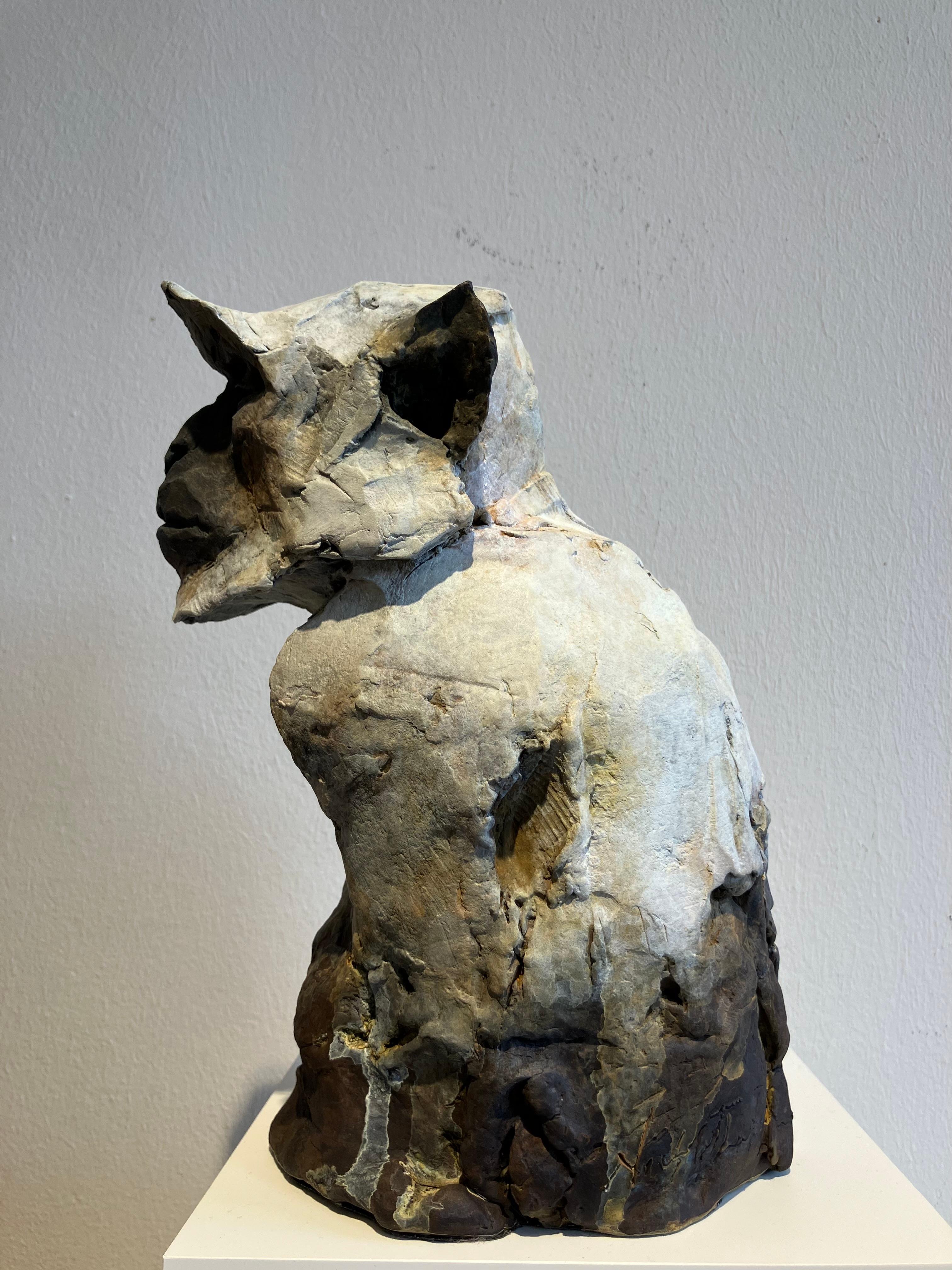 ''Sacred Langur 2'', scultura contemporanea in bronzo di un primate, una scimmia in vendita 2