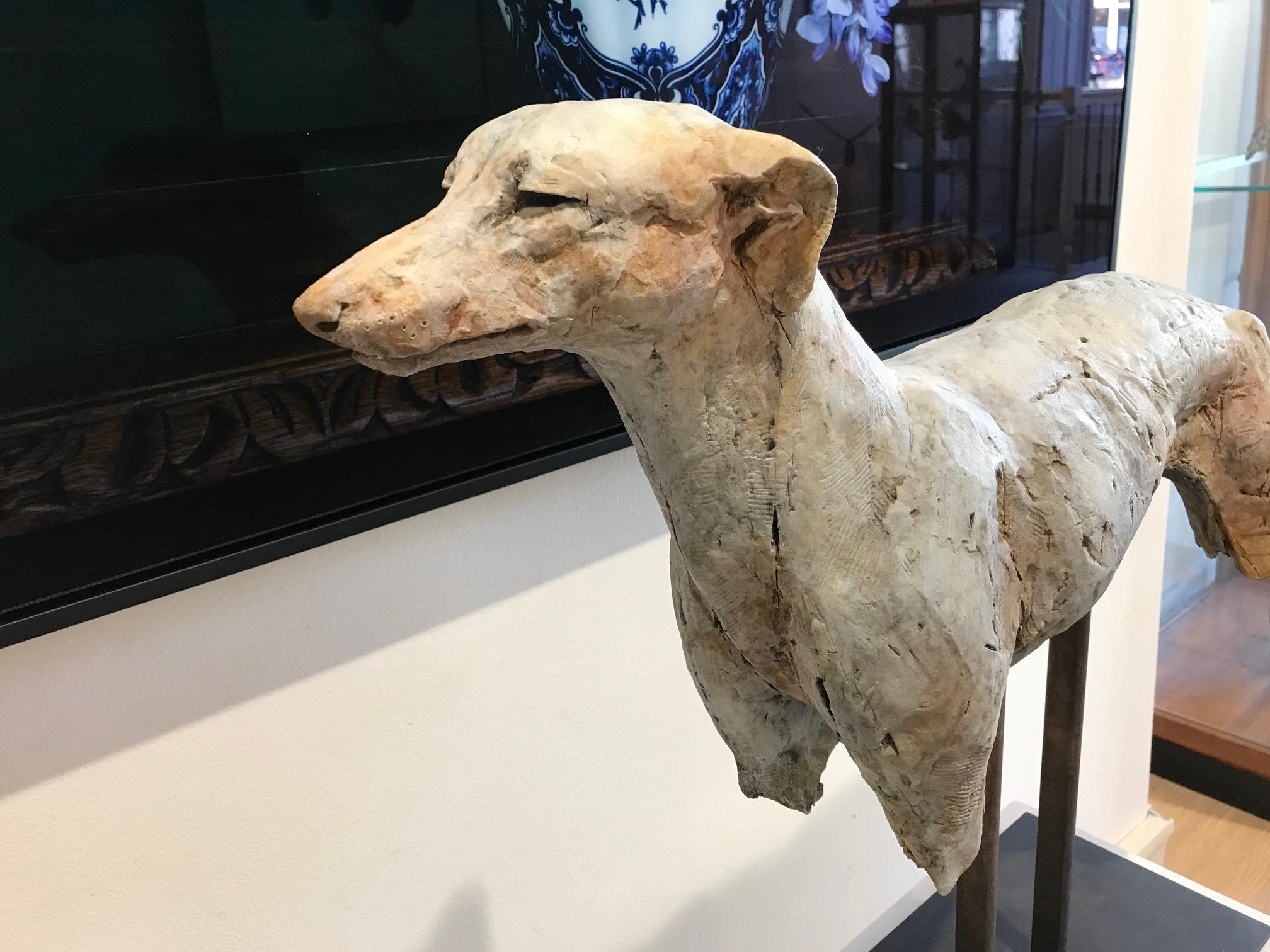 Nichola Theakston (1967) has established herself as one of the UK’s foremost contemporary sculptors working within the animal genre. 

With the ''Sighthound'' Nichola shows how exquisite she can capture the feelings and expressions in an animal. The