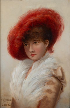 Woman in a Red Hat