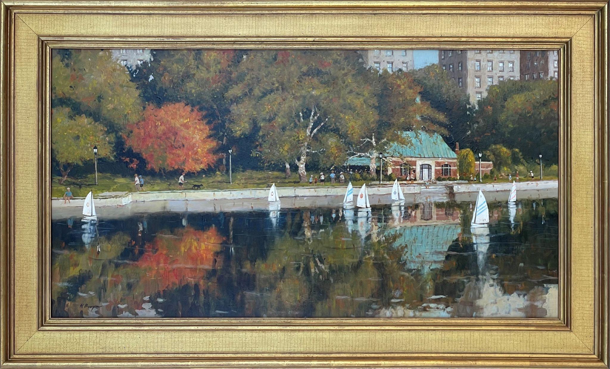 October - Painting by Nicholas Berger