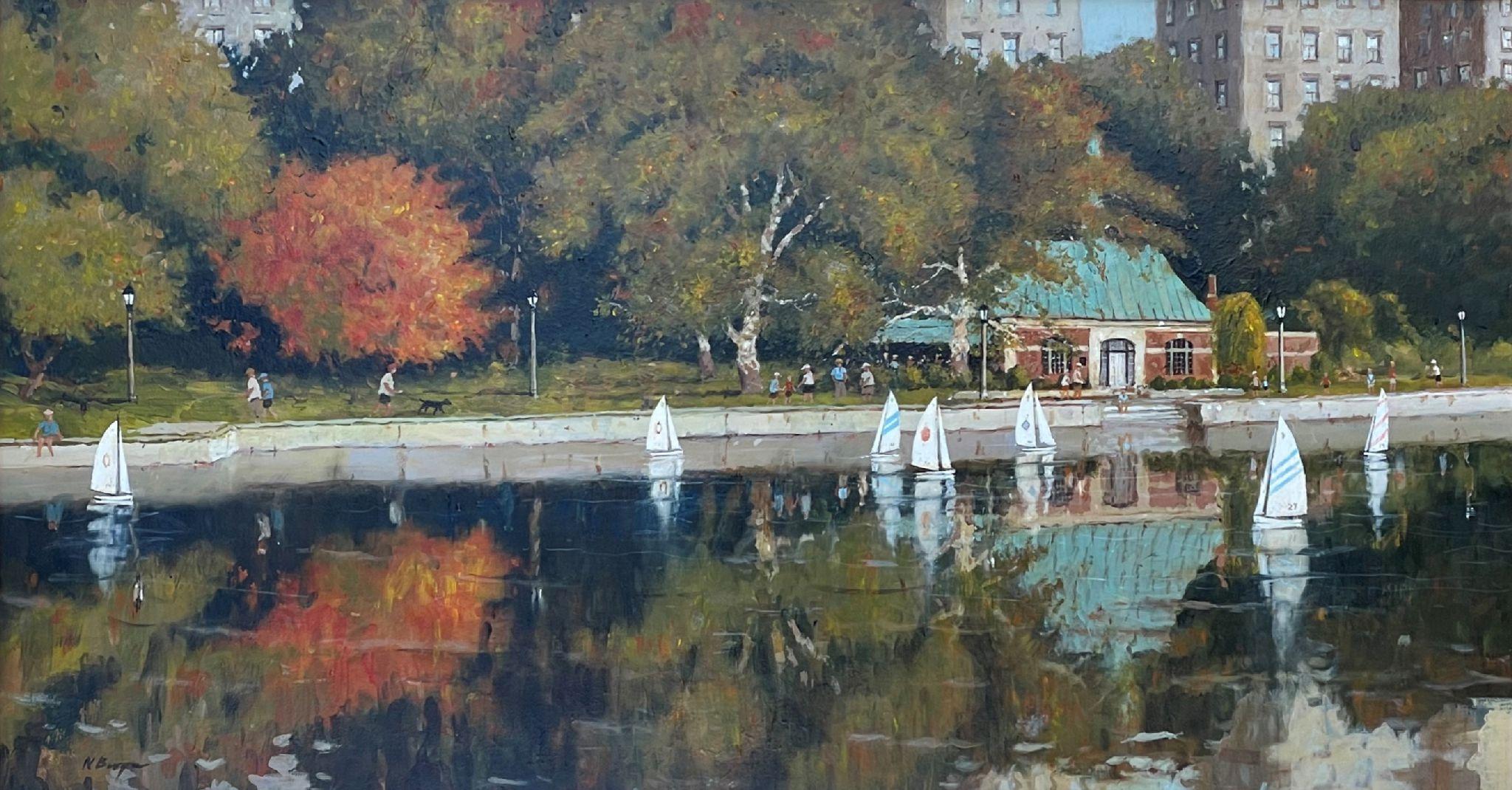 Nicholas Berger Landscape Painting - October