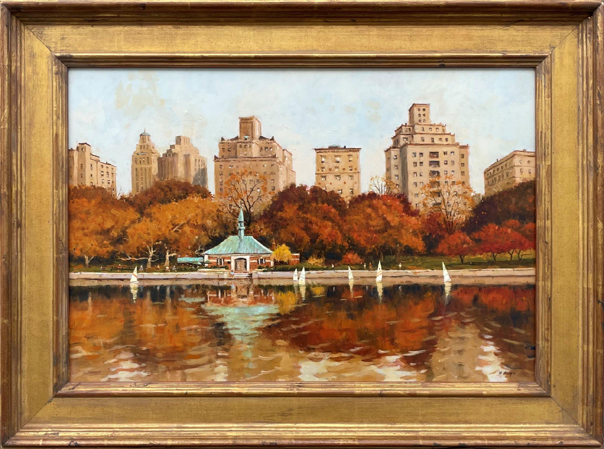 Reflections - Painting by Nicholas Berger