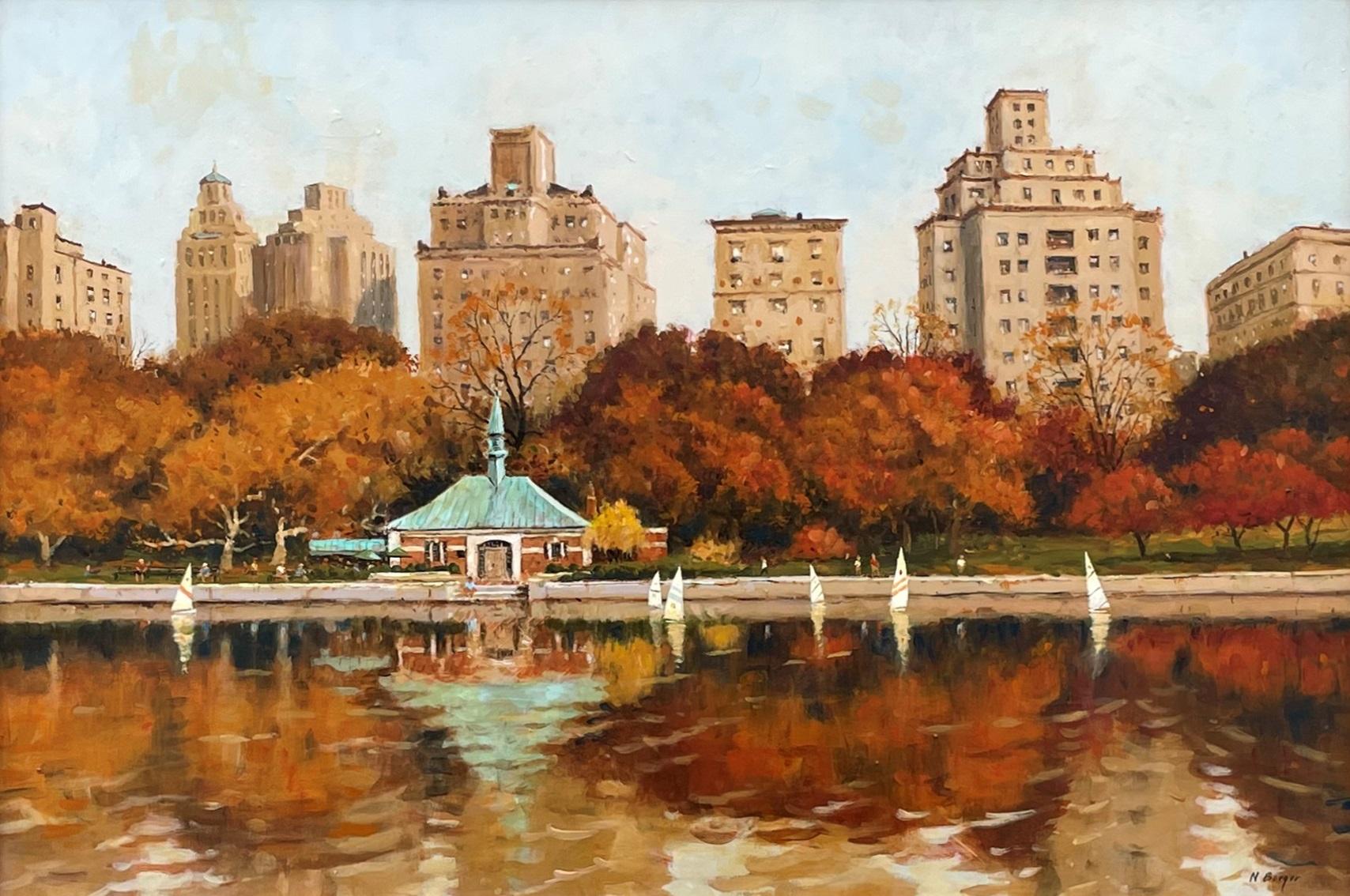 Nicholas Berger Landscape Painting - Reflections